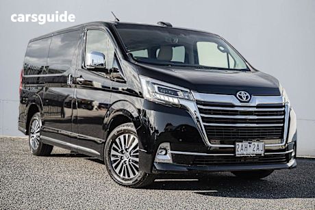 Black 2024 Toyota Granvia Wagon Vx (6 Seats)