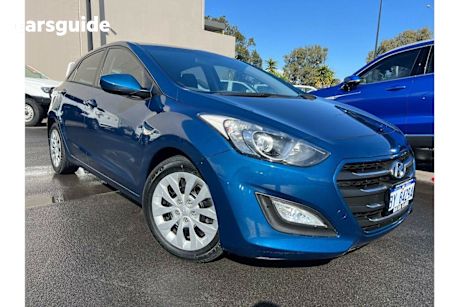 Blue 2015 Hyundai I30 Hatchback Active
