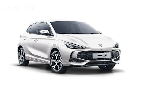 White 2025 MG MG3 Hatch EXCITE F