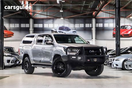 Silver 2021 Toyota Hilux Ute Tray SR5 4X4