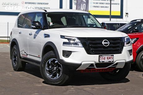 White 2025 Nissan Patrol SUV WARRIOR 4X4
