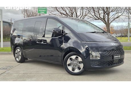 Black 2021 Hyundai Staria Wagon Highlander