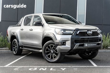 Silver 2021 Toyota Hilux Double Cab Pick Up Rogue (4X4)