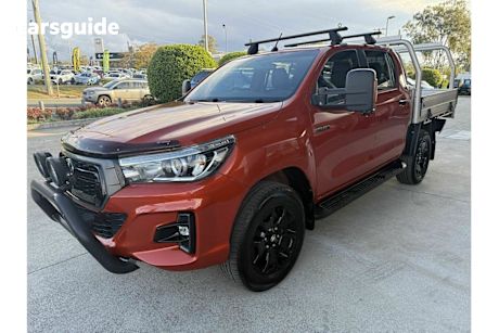 Orange 2018 Toyota Hilux Dual Cab Utility Rogue (4X4)