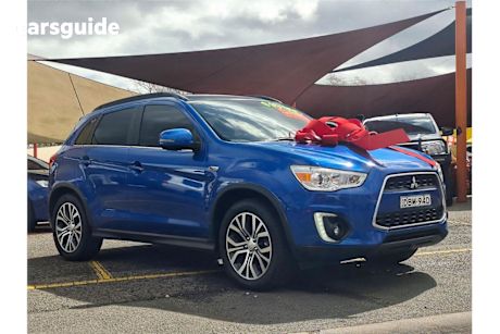 Blue 2015 Mitsubishi ASX Wagon Xls (2Wd)