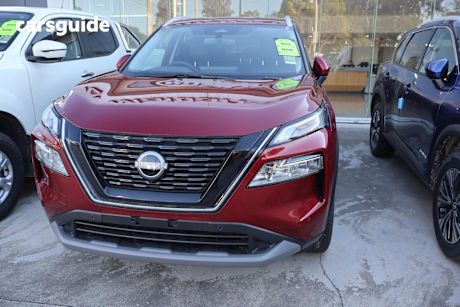 Red 2025 Nissan X-Trail Wagon St-L (4Wd) E-Power (Hybrid)