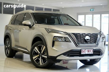 Silver 2024 Nissan X-Trail Wagon Ti (4Wd)