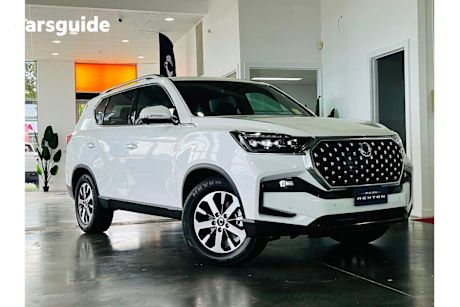 White 2024 Ssangyong Rexton SUV ULTIMATE 4X4