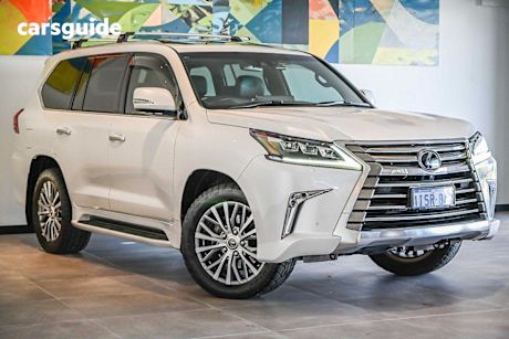 White 2019 Lexus LX SUV LX570 4X4