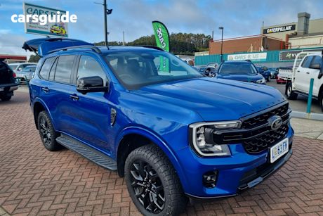 Blue 2023 Ford Everest Wagon Sport (4Wd)