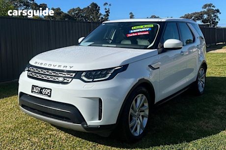 White 2017 Land Rover Discovery Wagon Sd4 Hse