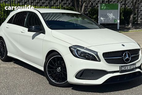 White 2018 Mercedes-Benz A200 Hatchback City Edition
