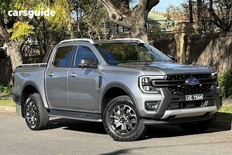 Silver 2024 Ford Ranger Double Cab Pick Up Wildtrak 2.0 (4X4)