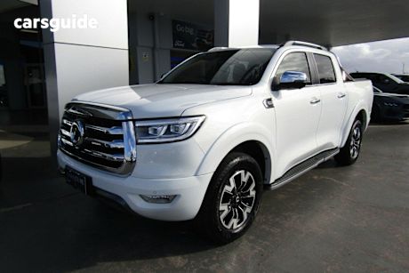 White 2021 GWM UTE Dual Cab Utility Cannon-X (4X4)
