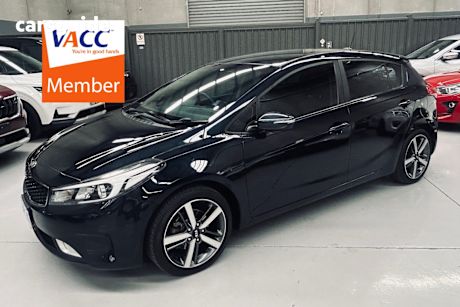 Blue 2017 Kia Cerato Hatchback S (Av)