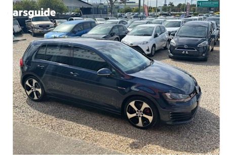 Blue 2016 Volkswagen Golf Hatchback Gti