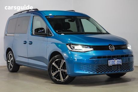 Blue 2024 Volkswagen Caddy Wagon California Tdi320
