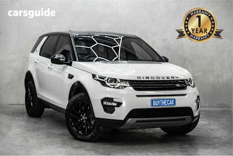 White 2018 Land Rover Discovery Sport SUV TD4 110KW SE 4X4