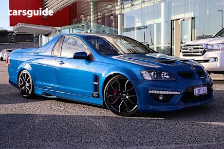 Blue 2012 HSV Maloo Ute Tray R8 R
