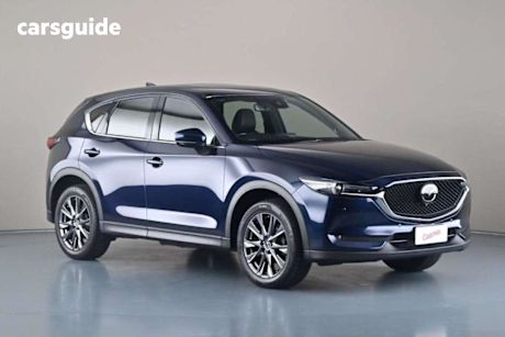 Blue 2019 Mazda CX-5 Wagon Akera (4X4)