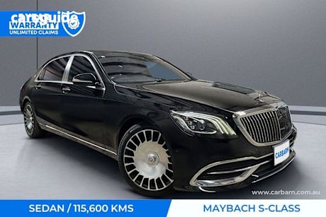 Black 2017 Mercedes-Benz S-Class Sedan MAYBACH S560
