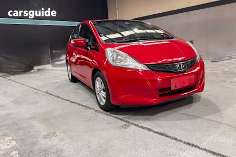 Red 2012 Honda Jazz Hatchback Vibe