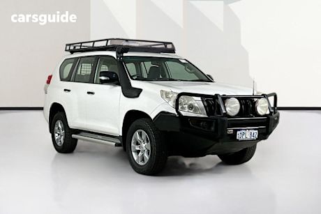 White 2011 Toyota Landcruiser Prado Wagon Gx (4X4)