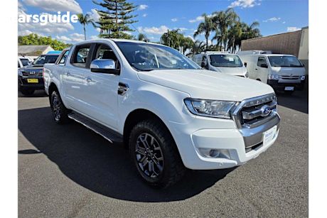 White 2017 Ford Ranger Dual Cab Utility Xlt 3.2 (4X4)