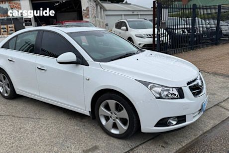 White 2011 Holden Cruze Sedan Cdx