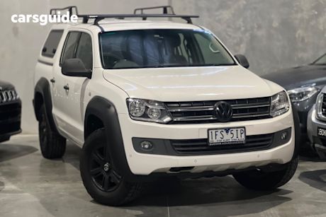 White 2015 Volkswagen Amarok Utility Tdi420 (4X4)