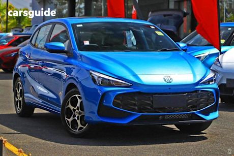 Blue 2025 MG MG3 Hatchback Essence