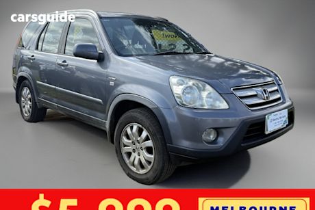 Blue 2006 Honda CR-V Wagon (4X4) Sport
