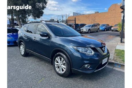 Blue 2015 Nissan X-Trail Wagon St-L (4X4)
