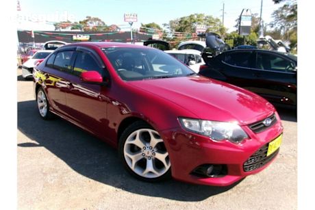 Red 2012 Ford Falcon Sedan Xr6