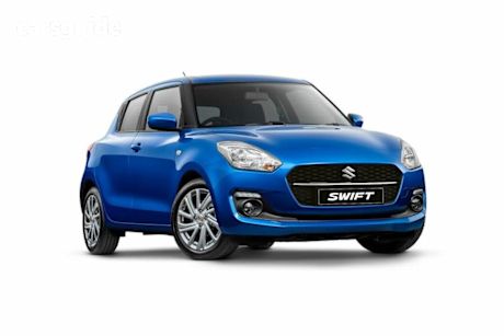 Blue 2024 Suzuki Swift Hatchback Hybrid