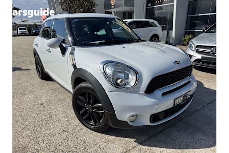 White 2013 Mini Countryman SUV COOPER S F