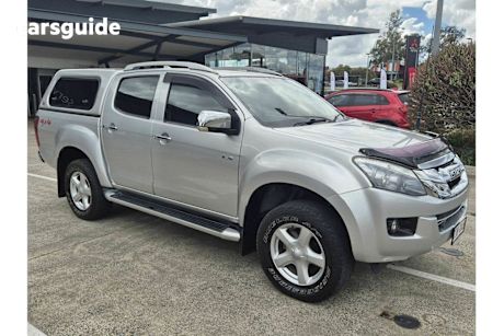 Silver 2015 Isuzu D-MAX Crew Cab Utility Ls-Terrain Hi-Ride (4X4)