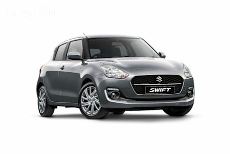Silver 2024 Suzuki Swift Hatchback Hybrid
