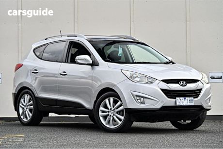 Silver 2012 Hyundai IX35 SUV HIGHLANDER 4WD