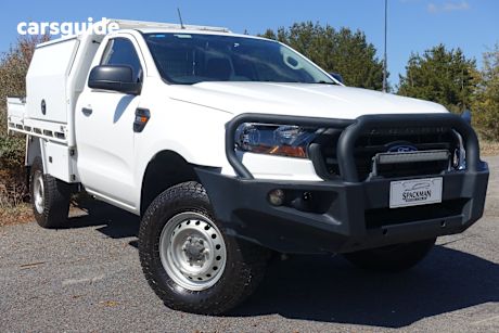 White 2018 Ford Ranger Cab Chassis Xl 3.2 (4X4)