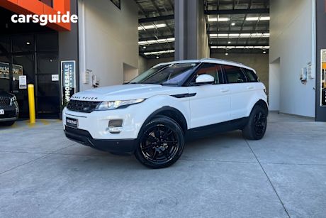 White 2014 Land Rover Range Rover Evoque Wagon Td4 Pure