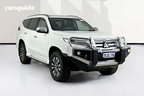 White 2022 Mitsubishi Pajero Sport Wagon Gls (4Wd) 7 Seat