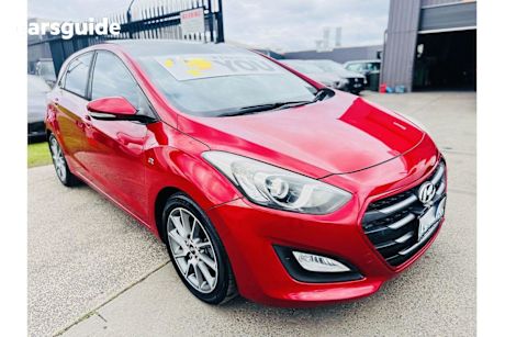 Red 2015 Hyundai I30 Hatchback Sr Premium