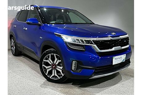 Blue 2021 Kia Seltos SUV GT-LINE 4X4