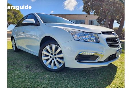 White 2015 Holden Cruze Sedan Cdx