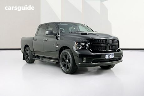 Black 2023 Ram 1500 Crew Cab Utility Express