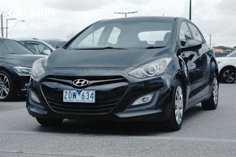 Black 2012 Hyundai I30 Hatch ACTIVE F