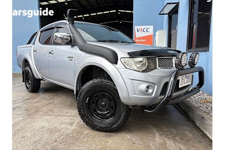 Silver 2011 Mitsubishi Triton Ute Tray GLX-R 4X4