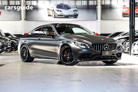 Grey 2019 Mercedes-Benz C-CLASS Coupe C63 AMG S R