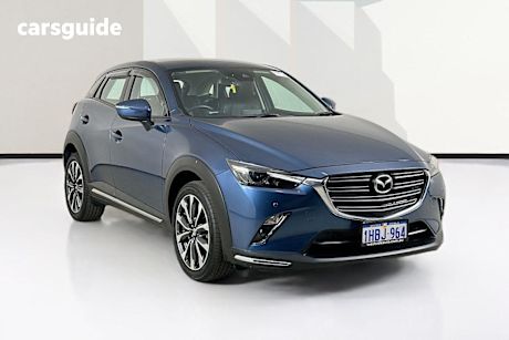 Blue 2019 Mazda CX-3 Wagon S Touring (Fwd)